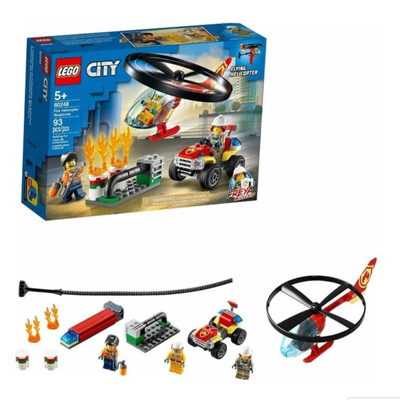 LEGO City 60248 Fire Helicopter Response - Picture 1 of 6
